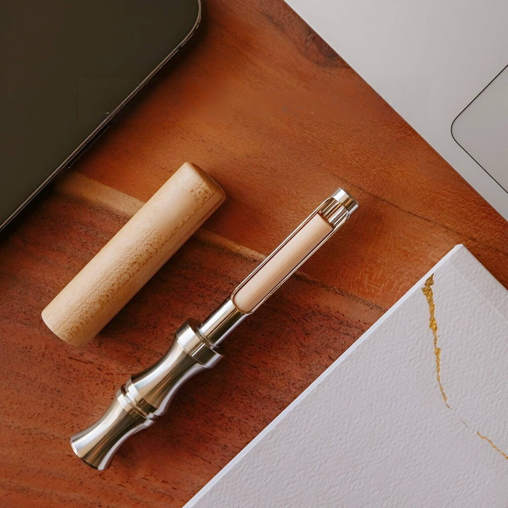 Fruit-Flavored Quit Smoking Stick - Nicotine-Free Cigarette Alternative in Sandalwood.